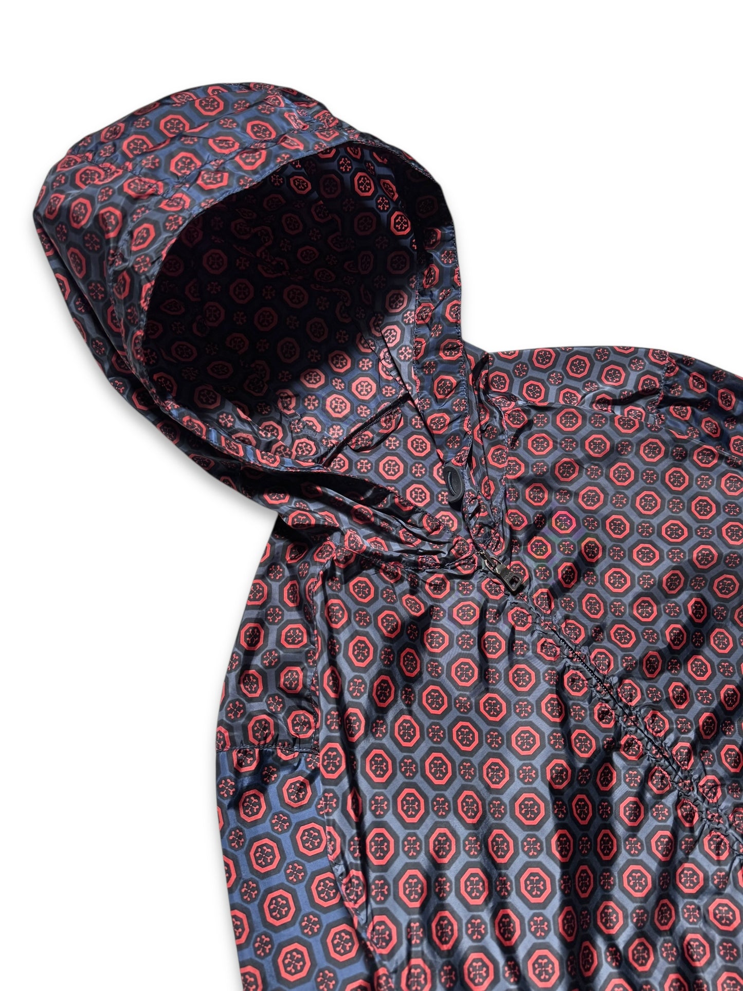 SS11' Prada Sport Nylon Shimmer Persian Pattern Jacket