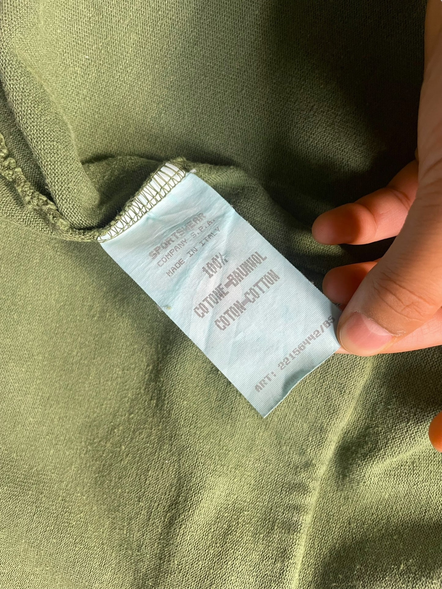 AW95' Stone Island Dual Front Pocket Collared Jacket