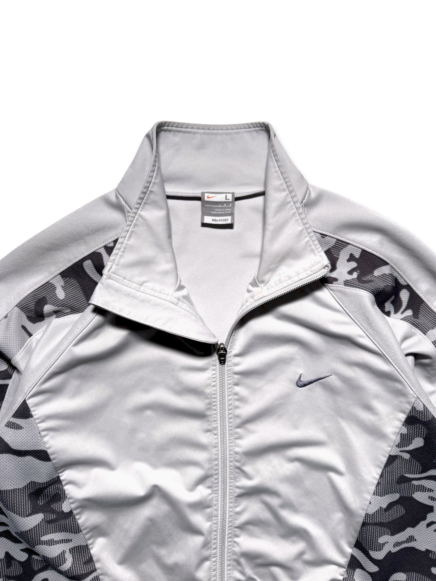 Early 2000's Nike Ice Camo Panelled Track Jacket