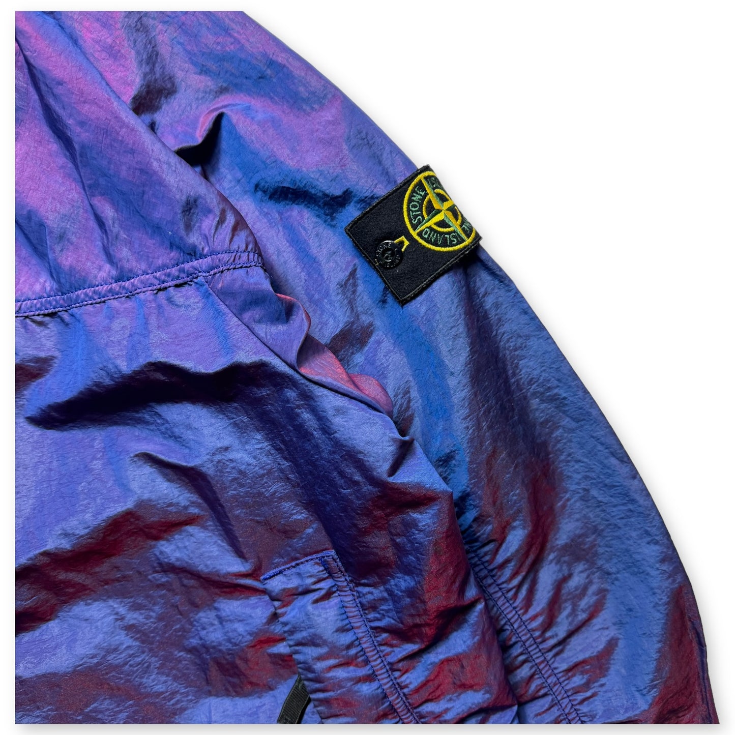 Stone Island Hooded Weft Jacket - Large / Extra Large