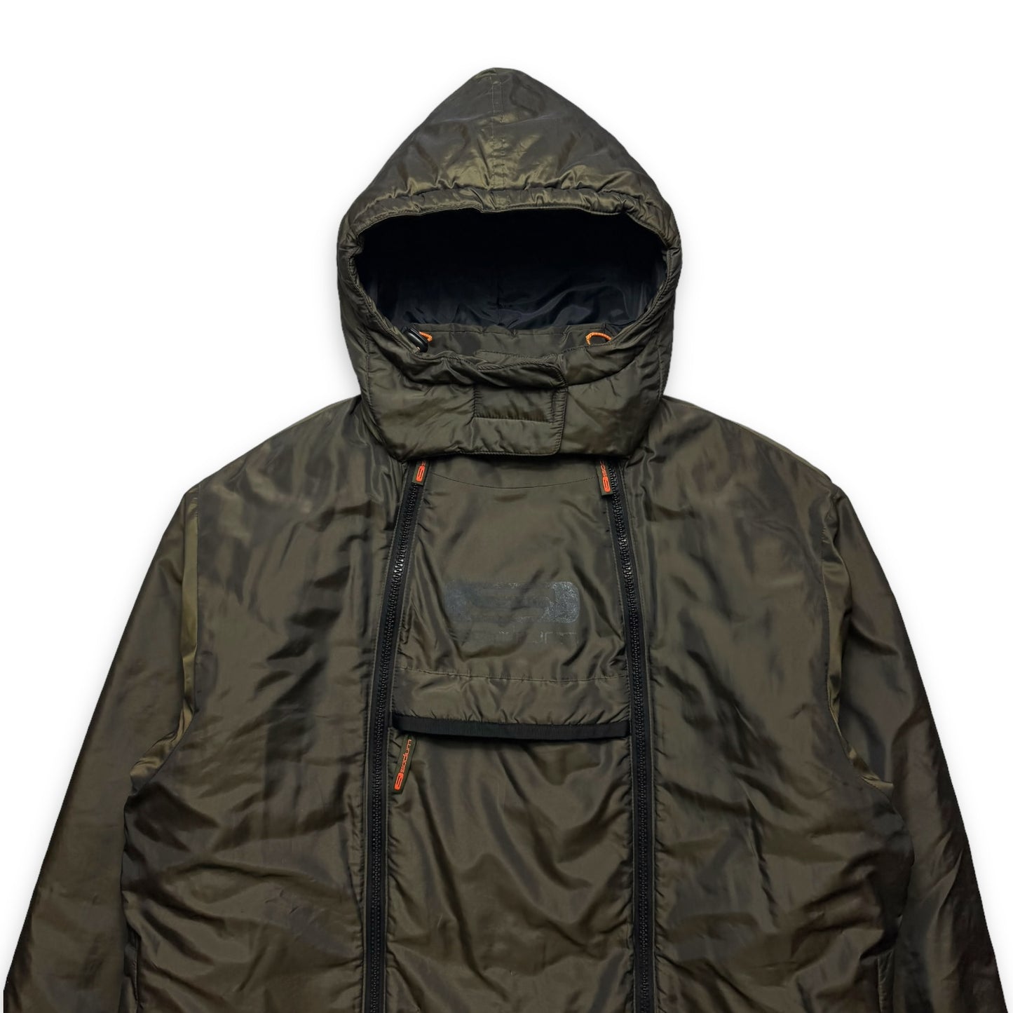 Sodium Front Dual Zip Stash Pocket Jacket