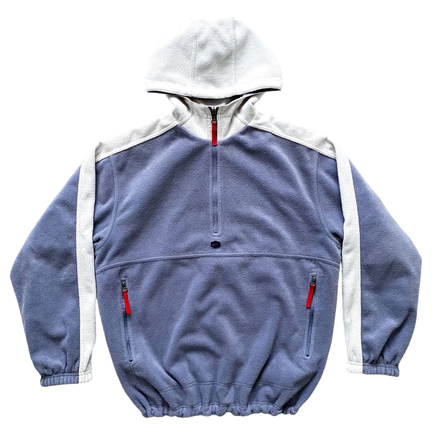 vintage Nike Hex Center Swoosh Imperméable/Fleece Réversible - Grand