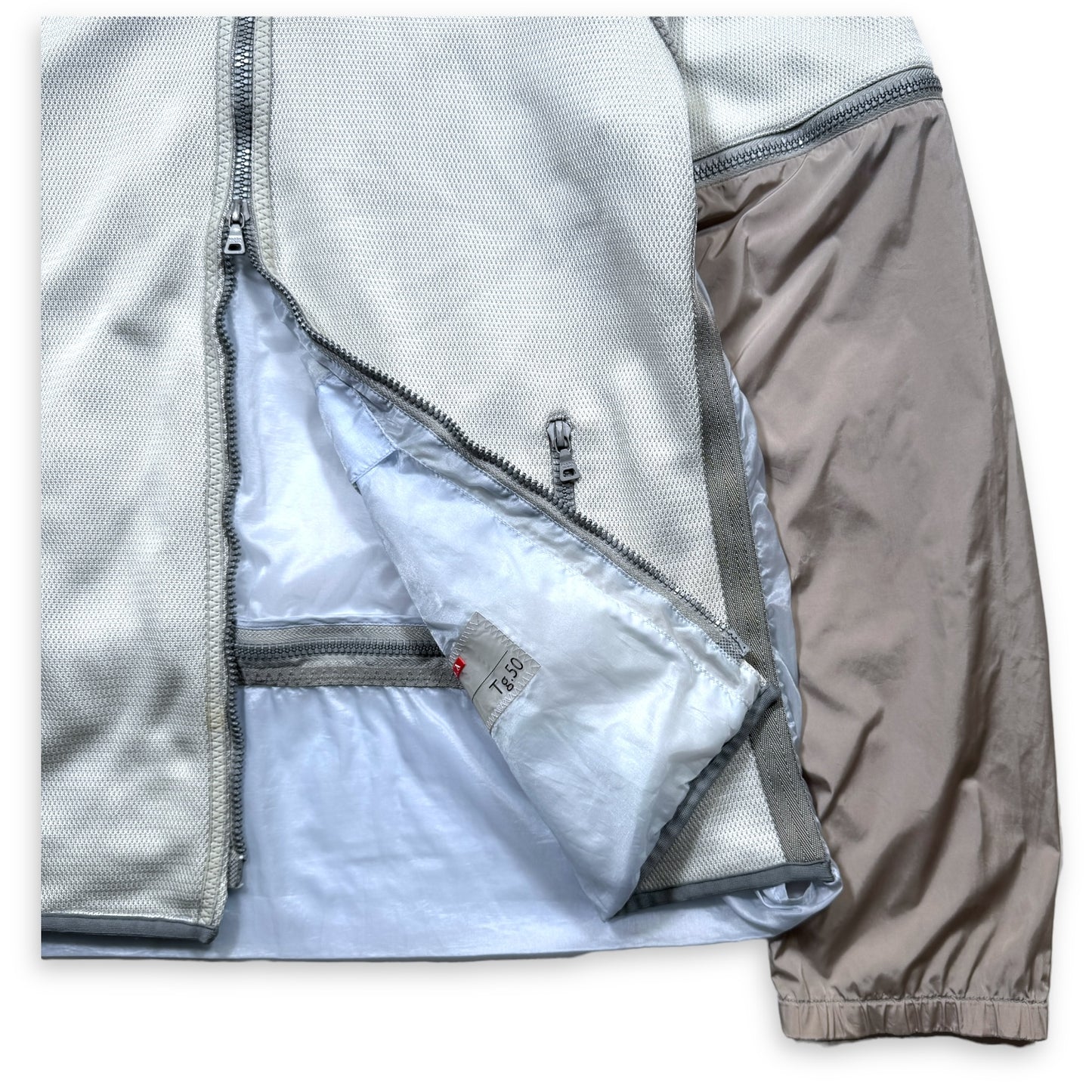 SS99' Prada Sport Transformable Mesh Hooded Jacket