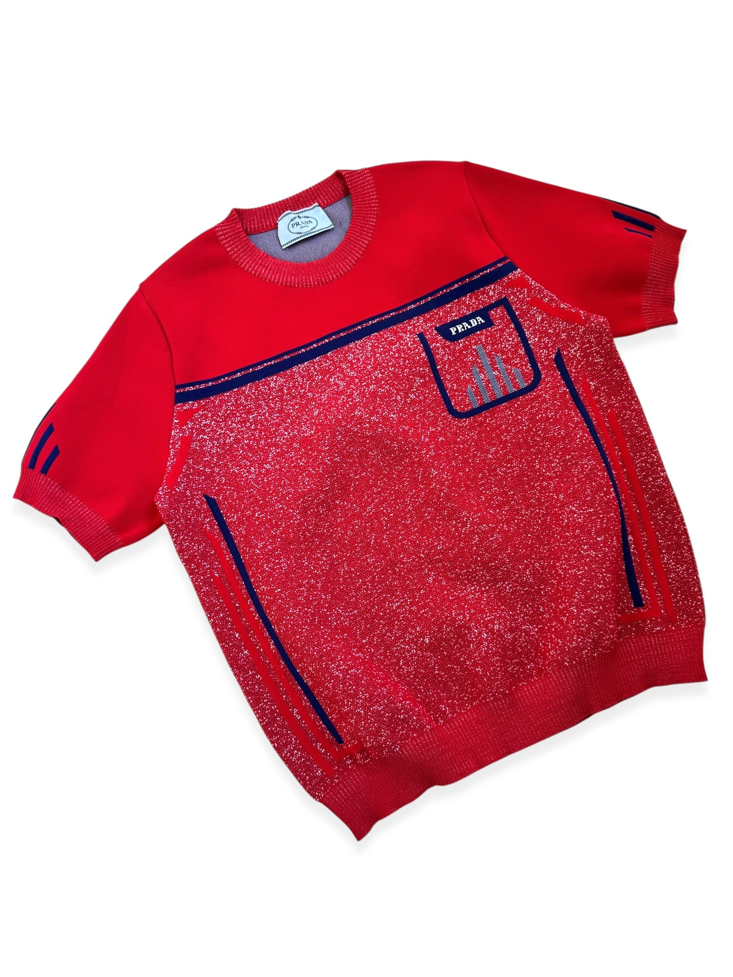 AW18’ Prada Main Line Knitted Top