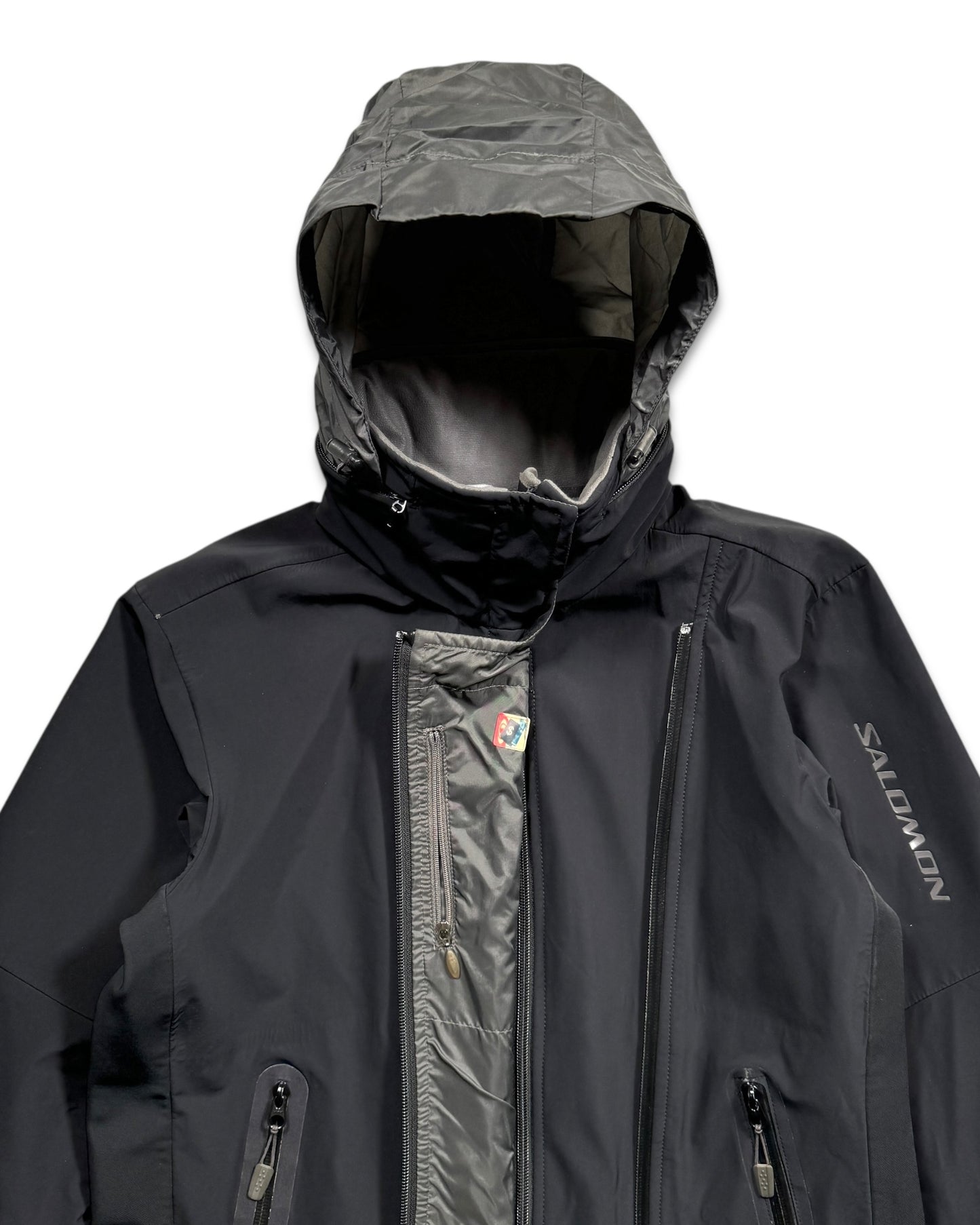 Salomon SAMPLE Sidewinder-Zip Technical Black Jacket