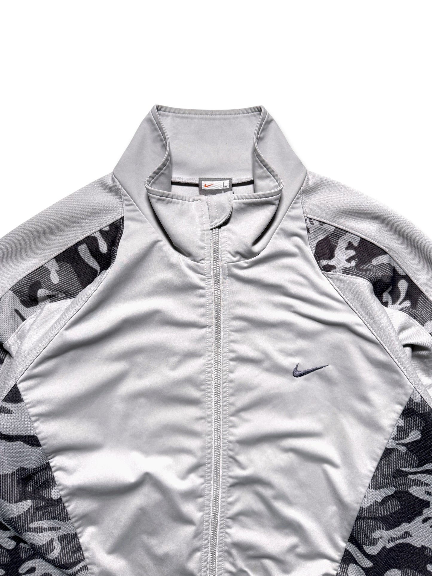 Early 2000's Nike Ice Camo Panelled Track Jacket