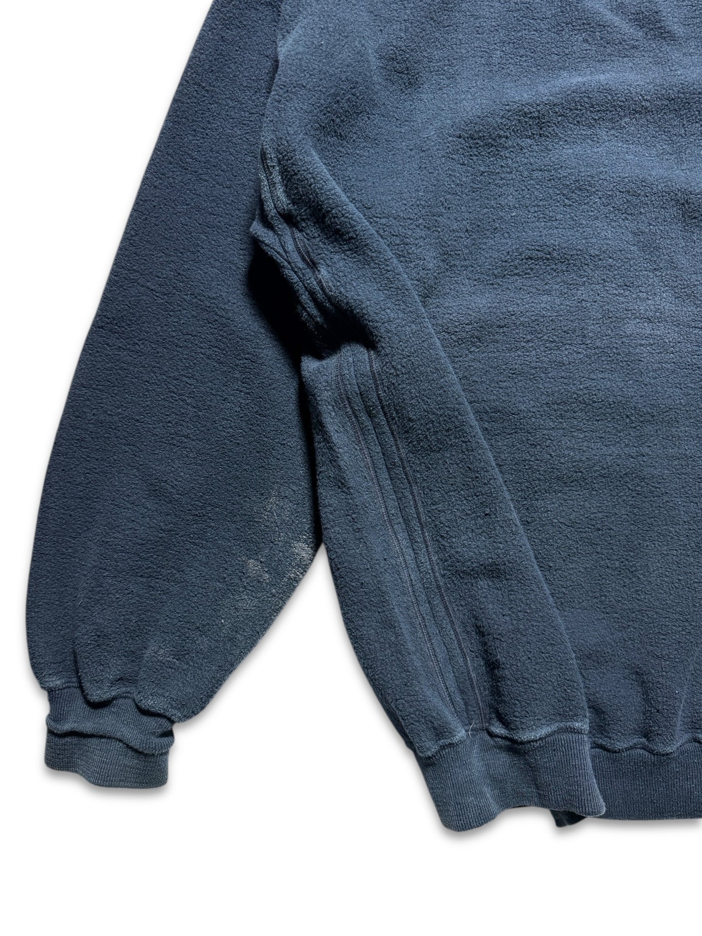 1990's Stone Island Deep Navy Fleece Crewneck