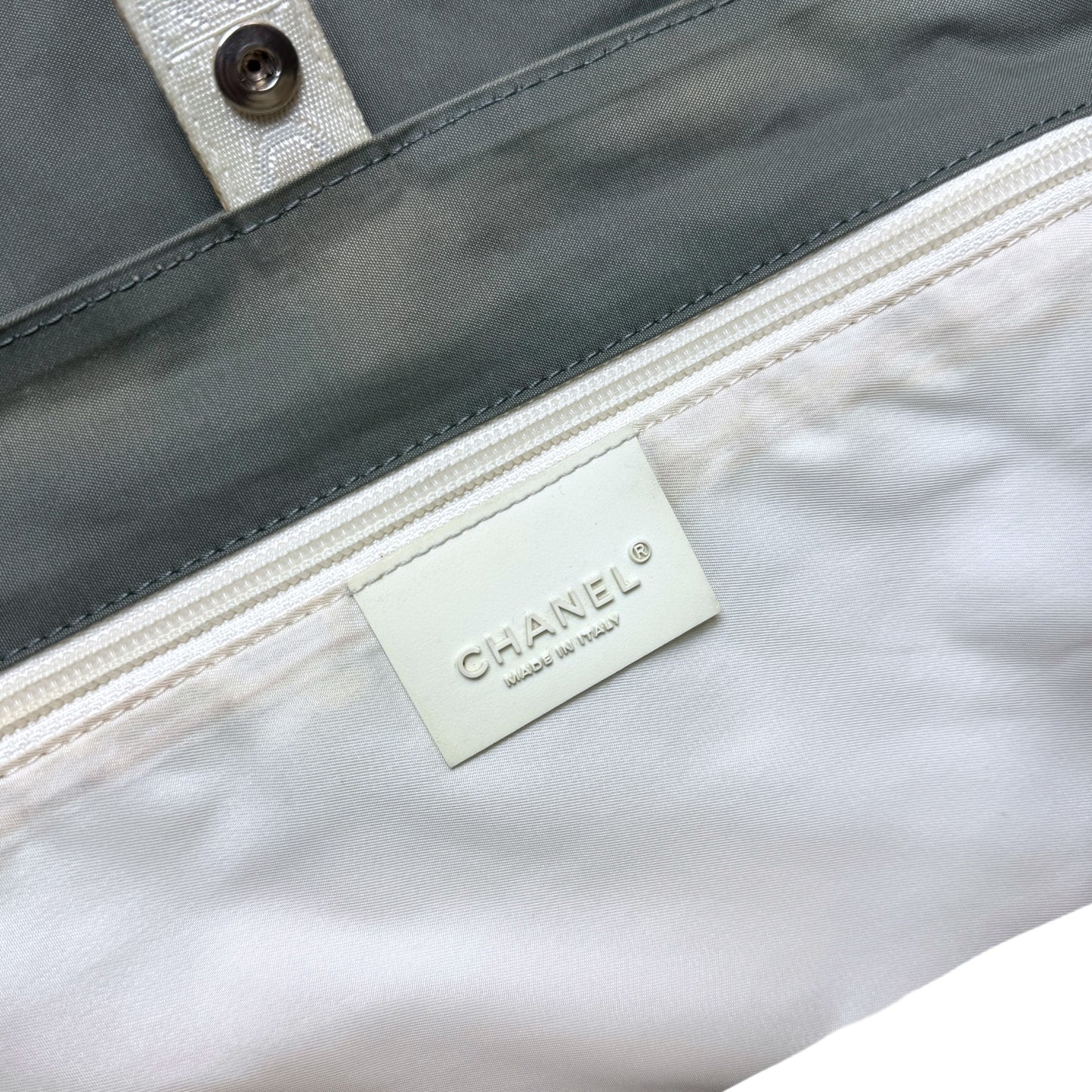 Early 2000's Chanel Cross Body Satchel Bag
