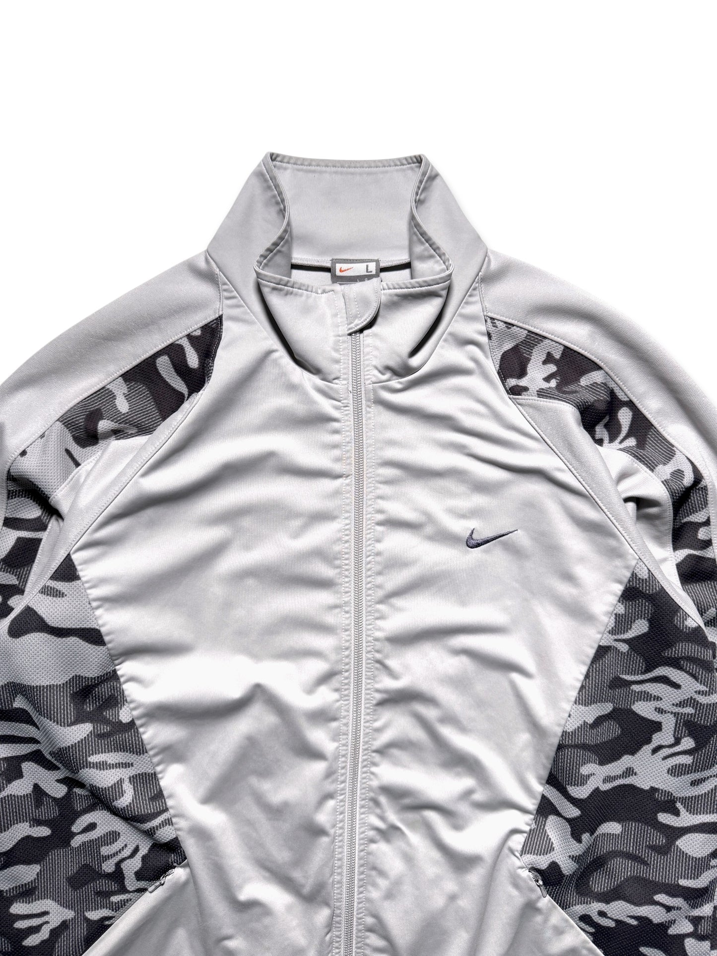 Early 2000's Nike Ice Camo Panelled Track Jacket