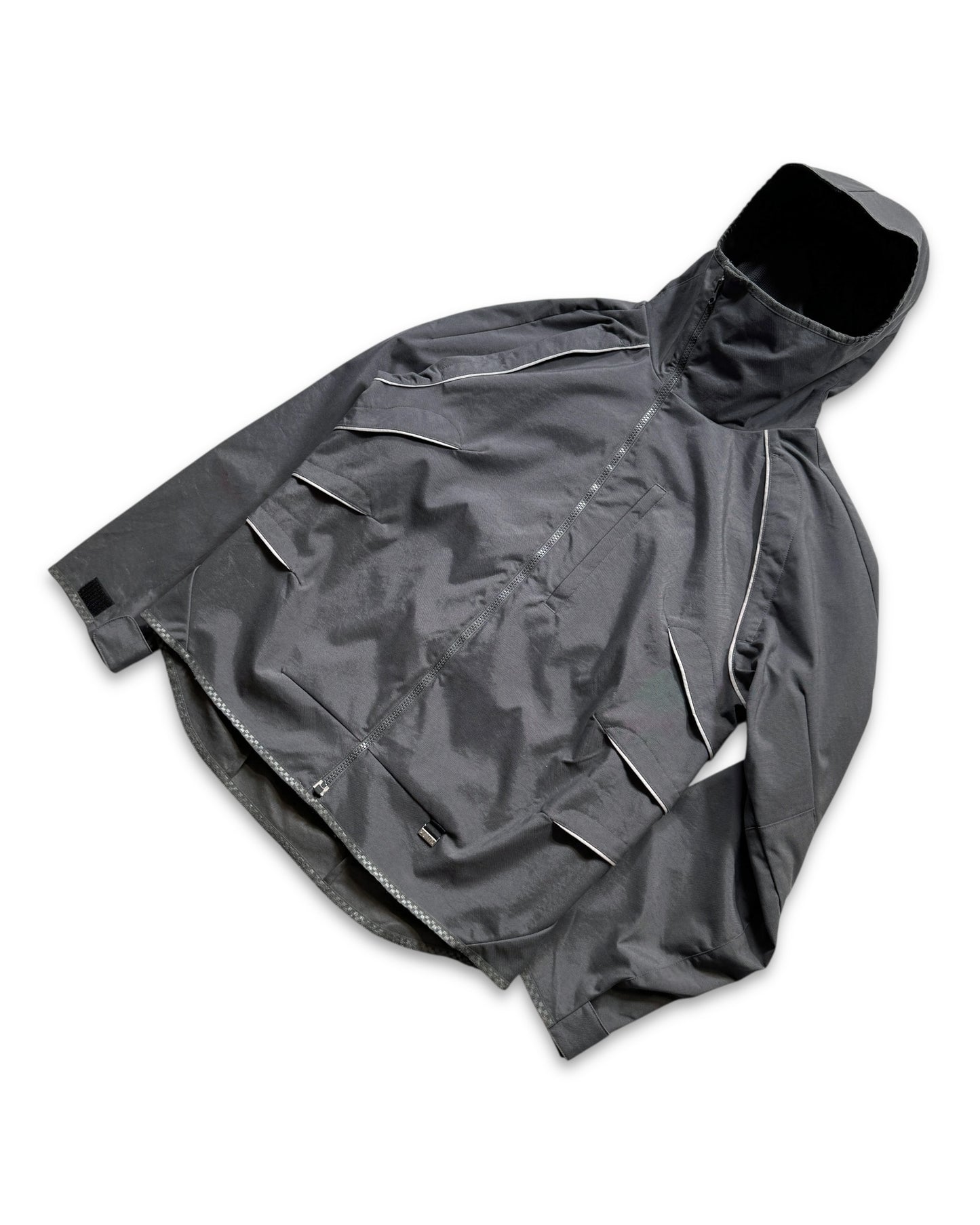 Early 2000's Puma Technical 3M Asymmetrical Zip Jacket