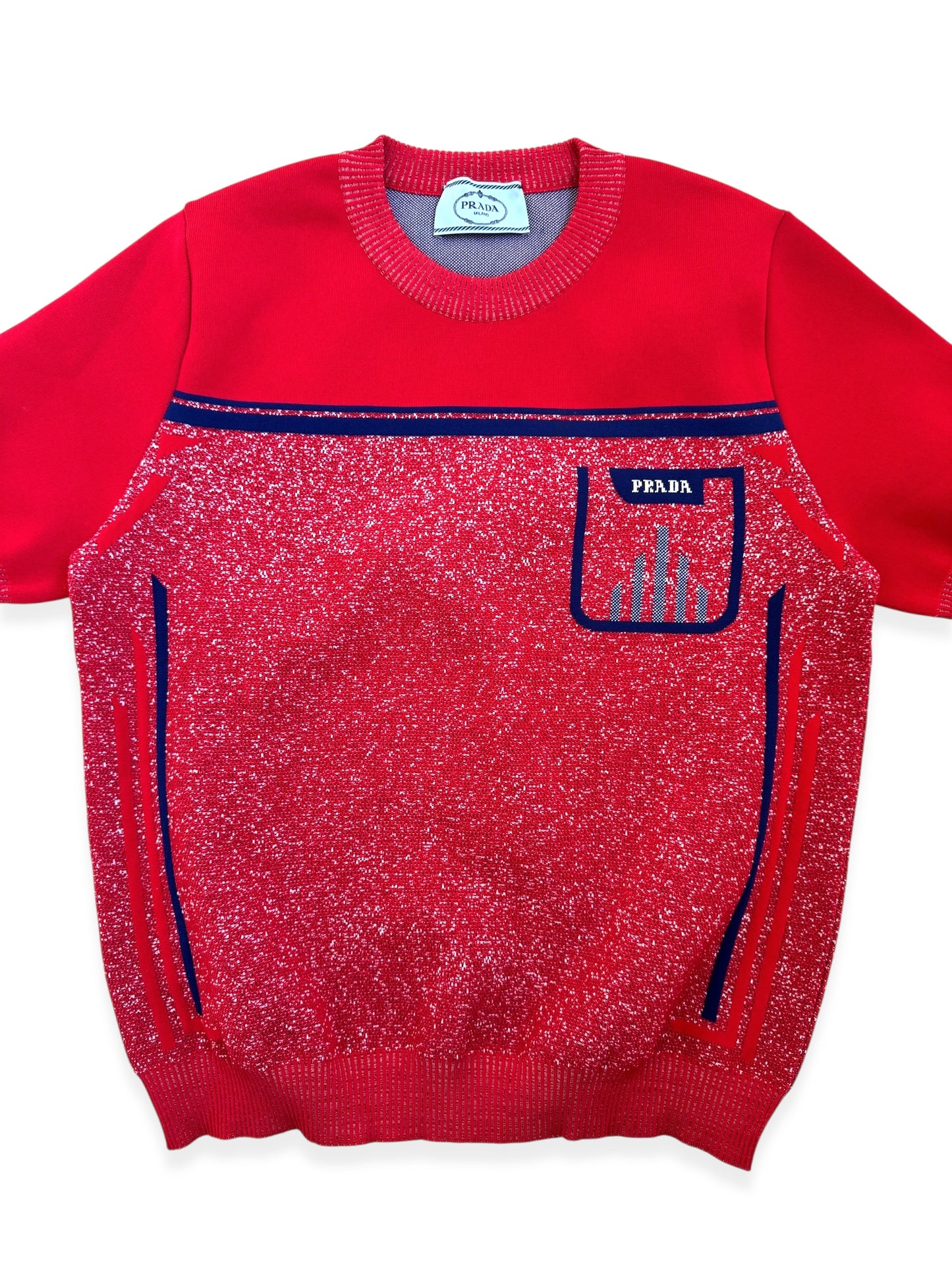 AW18’ Prada Main Line Knitted Top