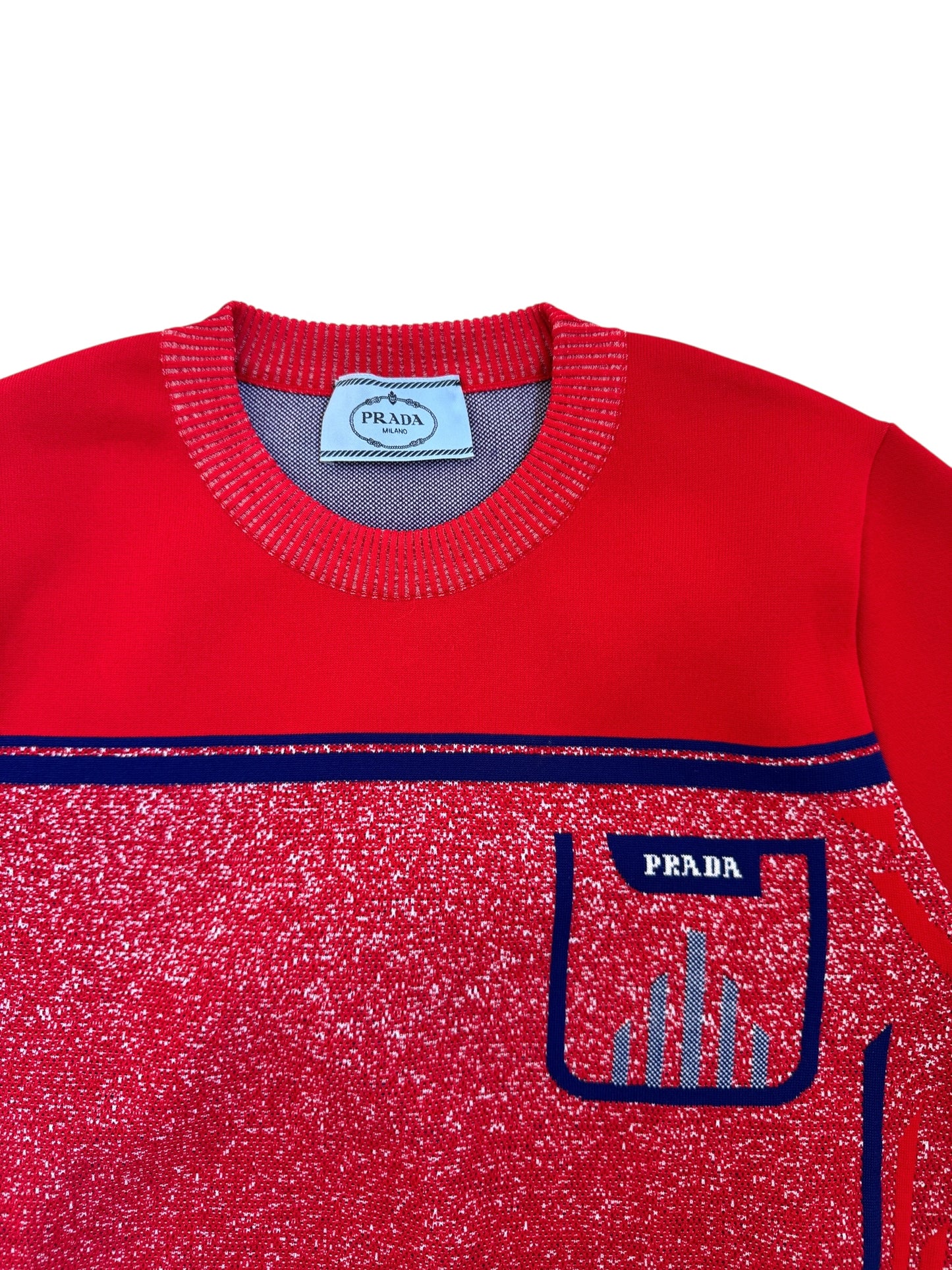 AW18’ Prada Main Line Knitted Top