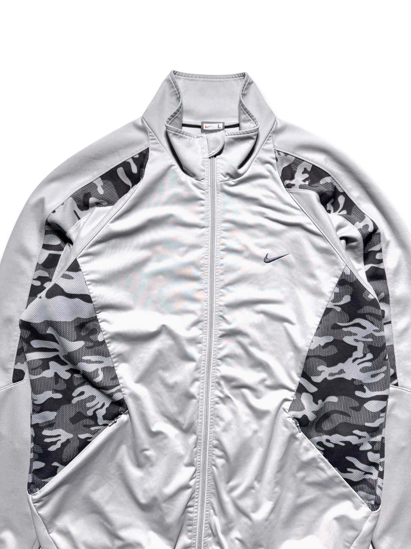 Early 2000's Nike Ice Camo Panelled Track Jacket