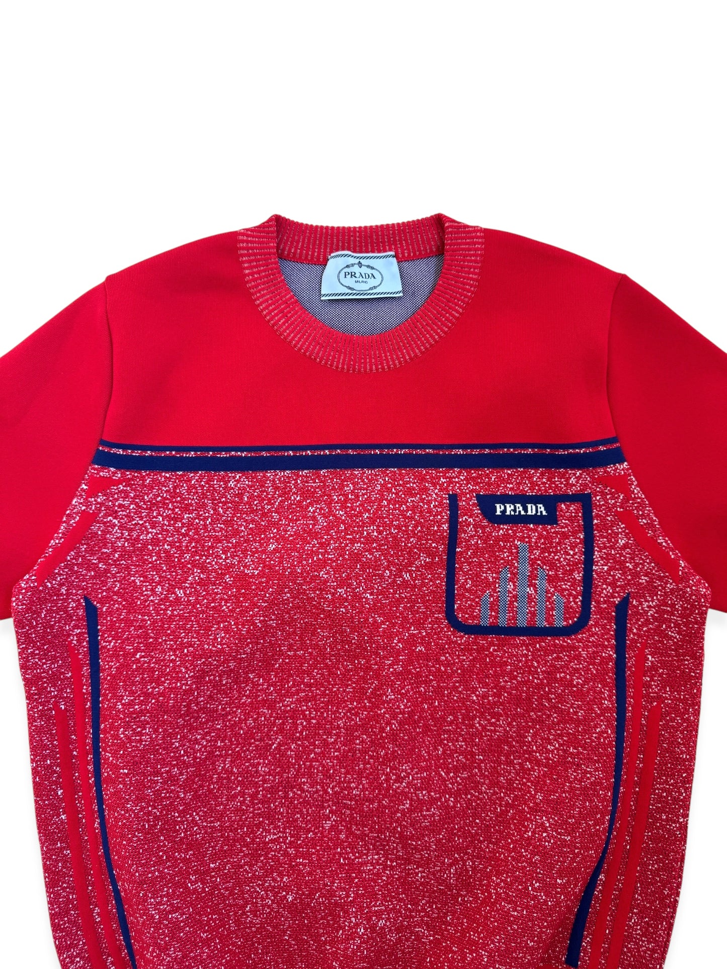 AW18’ Prada Main Line Knitted Top