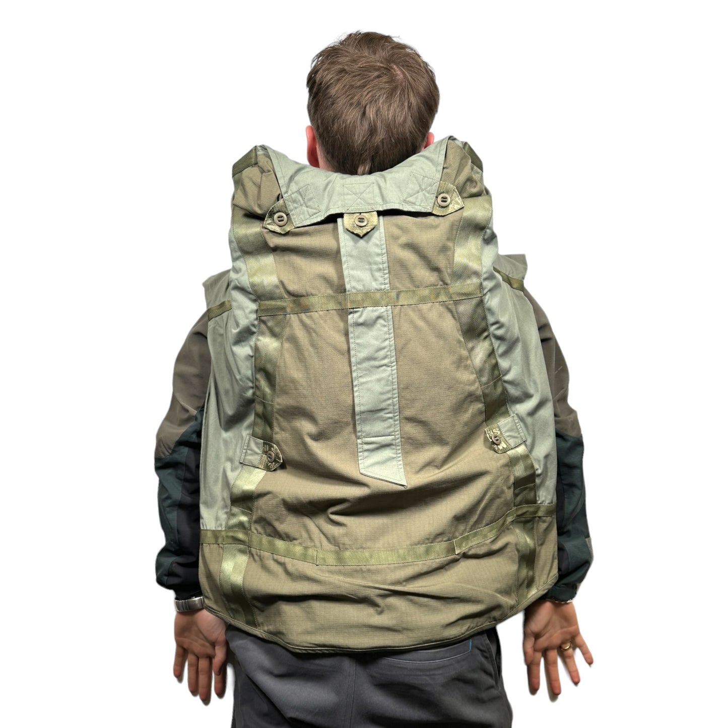 SS23' Maharishi 2in1 Heavy Duty Utility Bag Jacket - Medium / Large