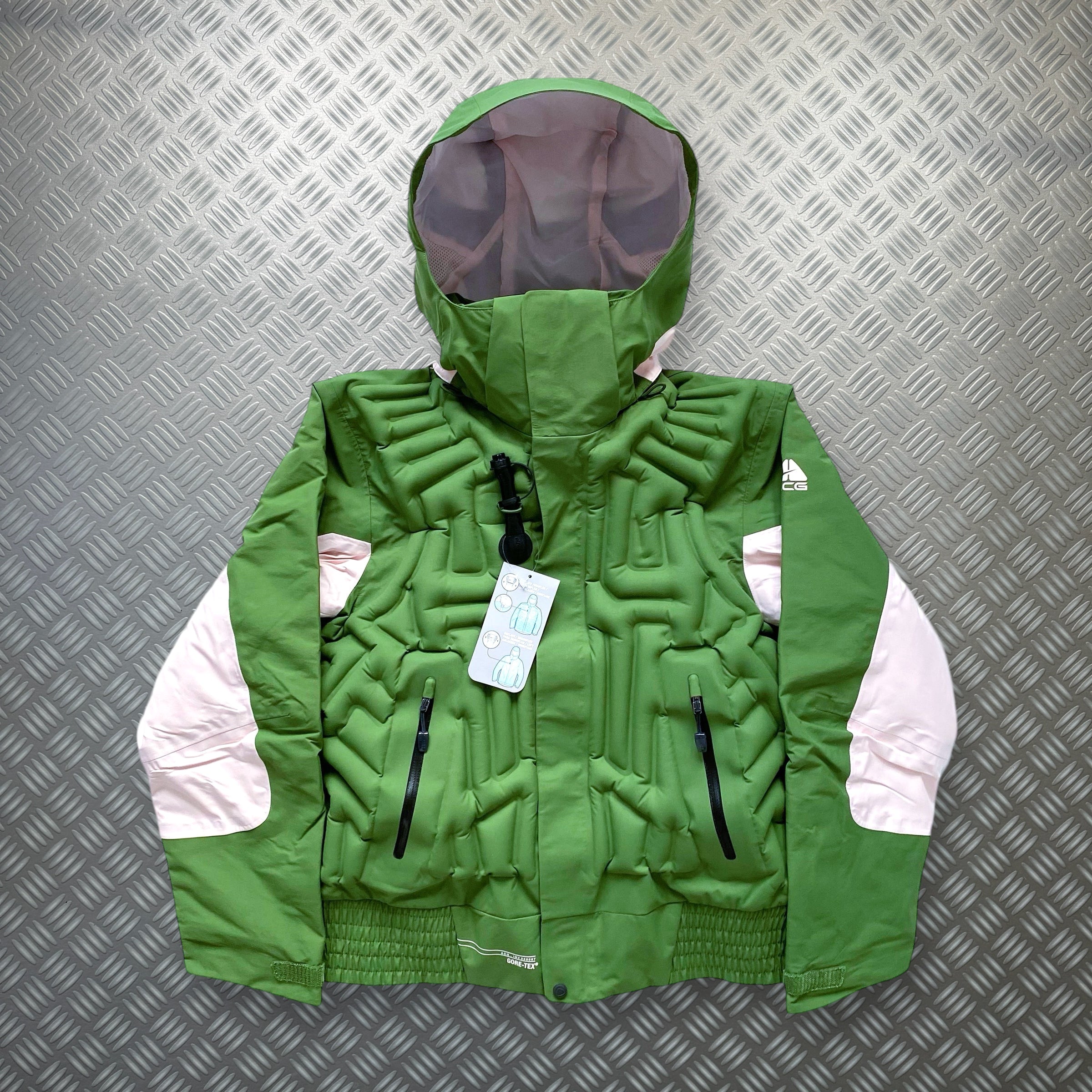 Nike ACG Green Gore-tex Inflatable Jacket Fall 08' - Medium – Holsales