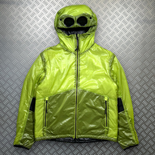 CP Company Lightweight Padded Volt Green Jacket - Medium / Large