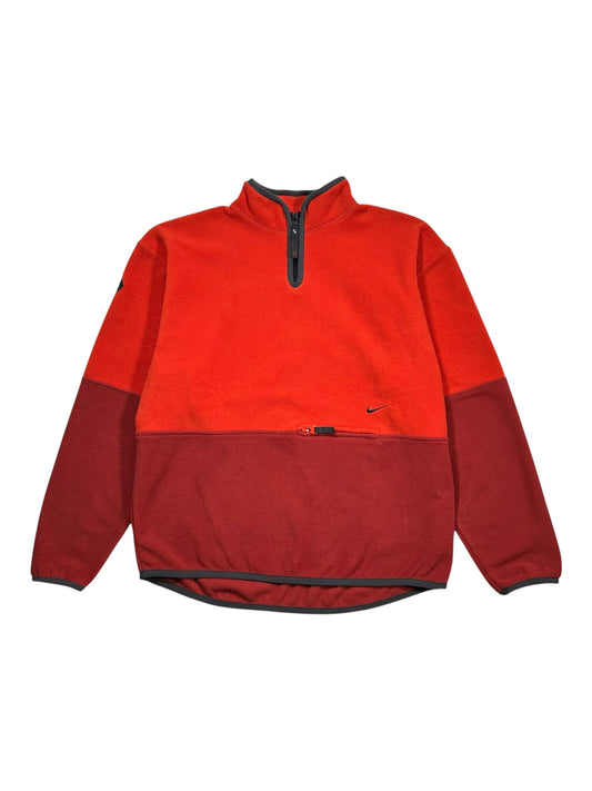 Early 2000’s Nike Split Panel Stash Pocket Fleece