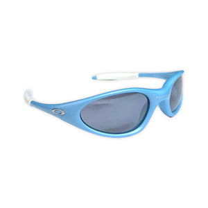1999 Oakley Minute Baby Blue Sunglasses