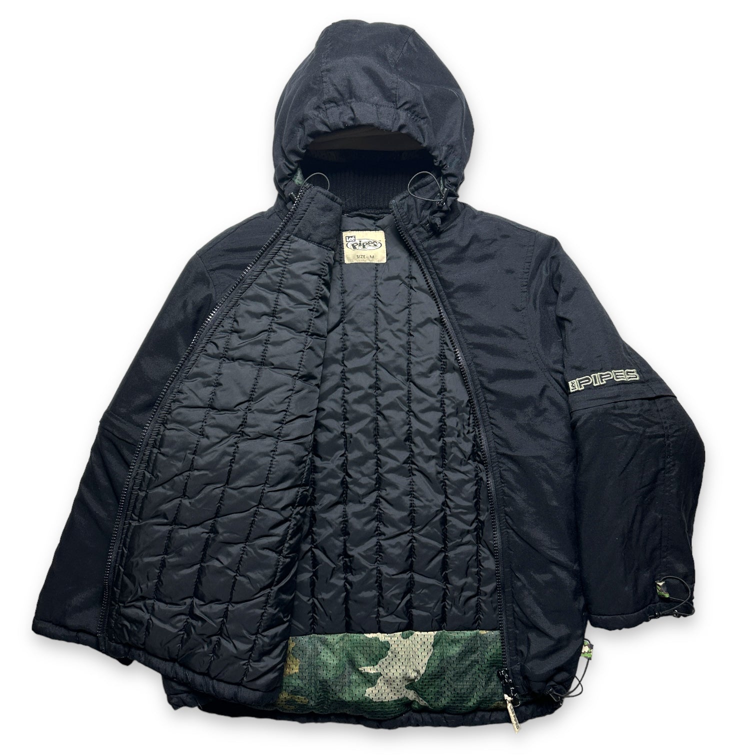 Hooded Asymmetrical Zip Jacket