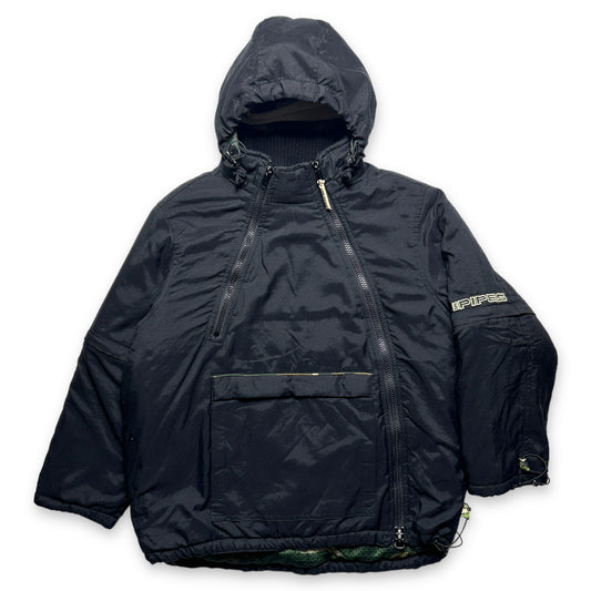 Veste zippée asymétrique Lee Pipes de la fin des années 1990 - Petite