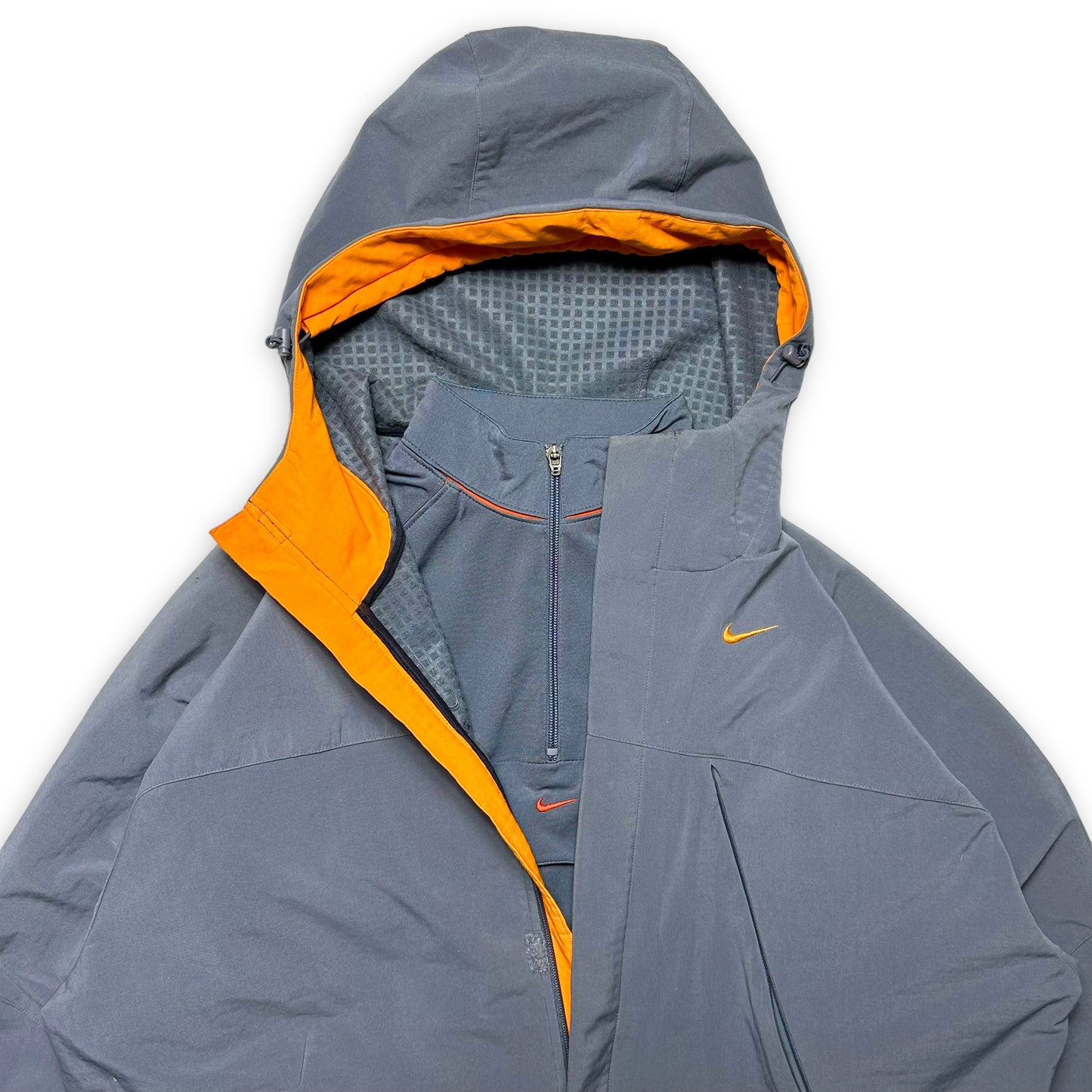 Veste technique ventilée Nike Dusty Lilas/Orange - Extra Large 