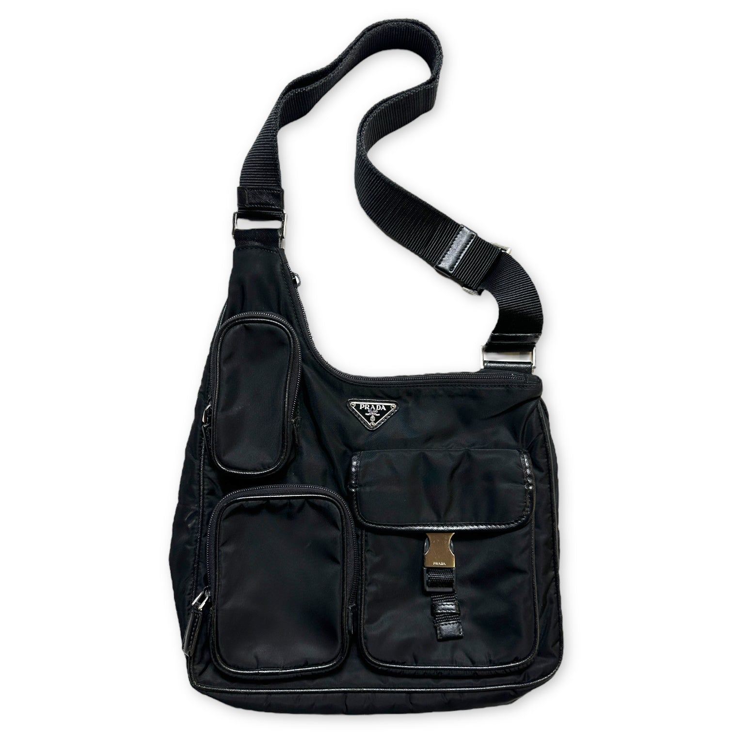 Prada multi pocket crossbody bag Clearance