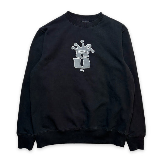Stüssy Crown Logo Crewneck - Petit / Moyen