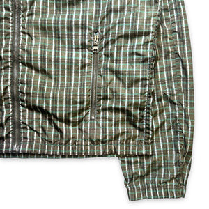Prada Linea Rossa Nylon Checked Jacket - Medium