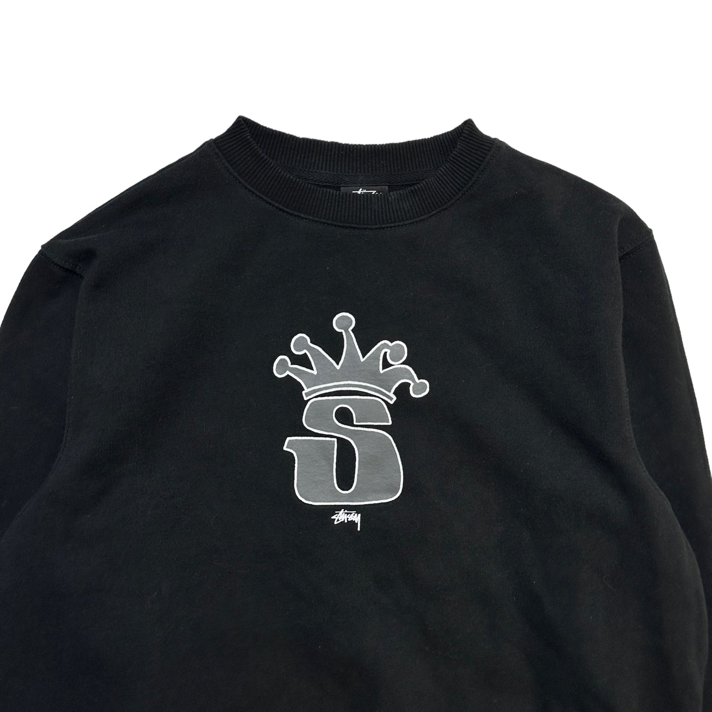 Stüssy Crown Logo Crewneck - Small / Medium
