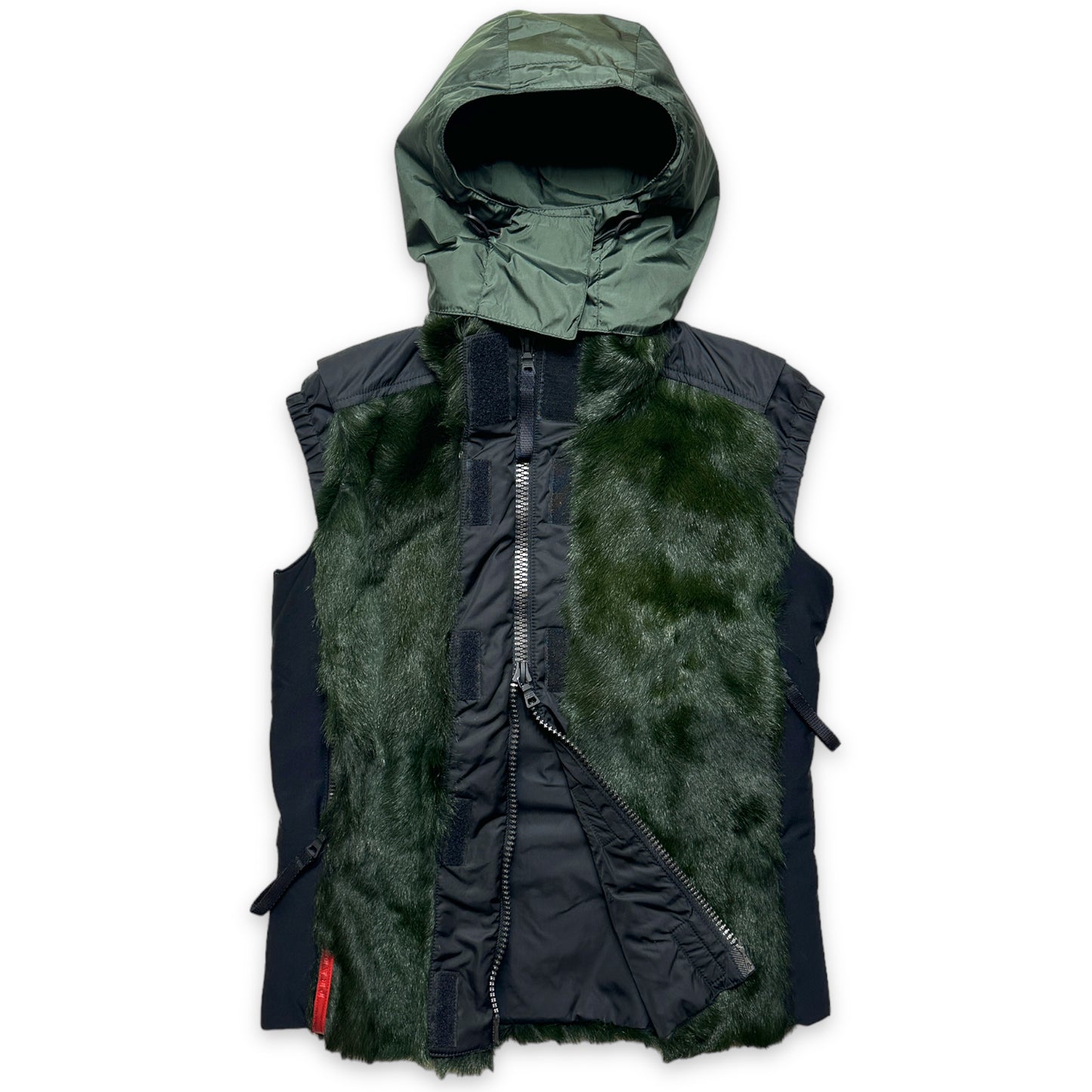 FW99’ Prada Sport Dyed Goat Fur Vest - Small