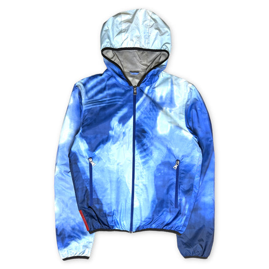 SS00' Prada Sport Veste Nuage Bleu Royal - Petit