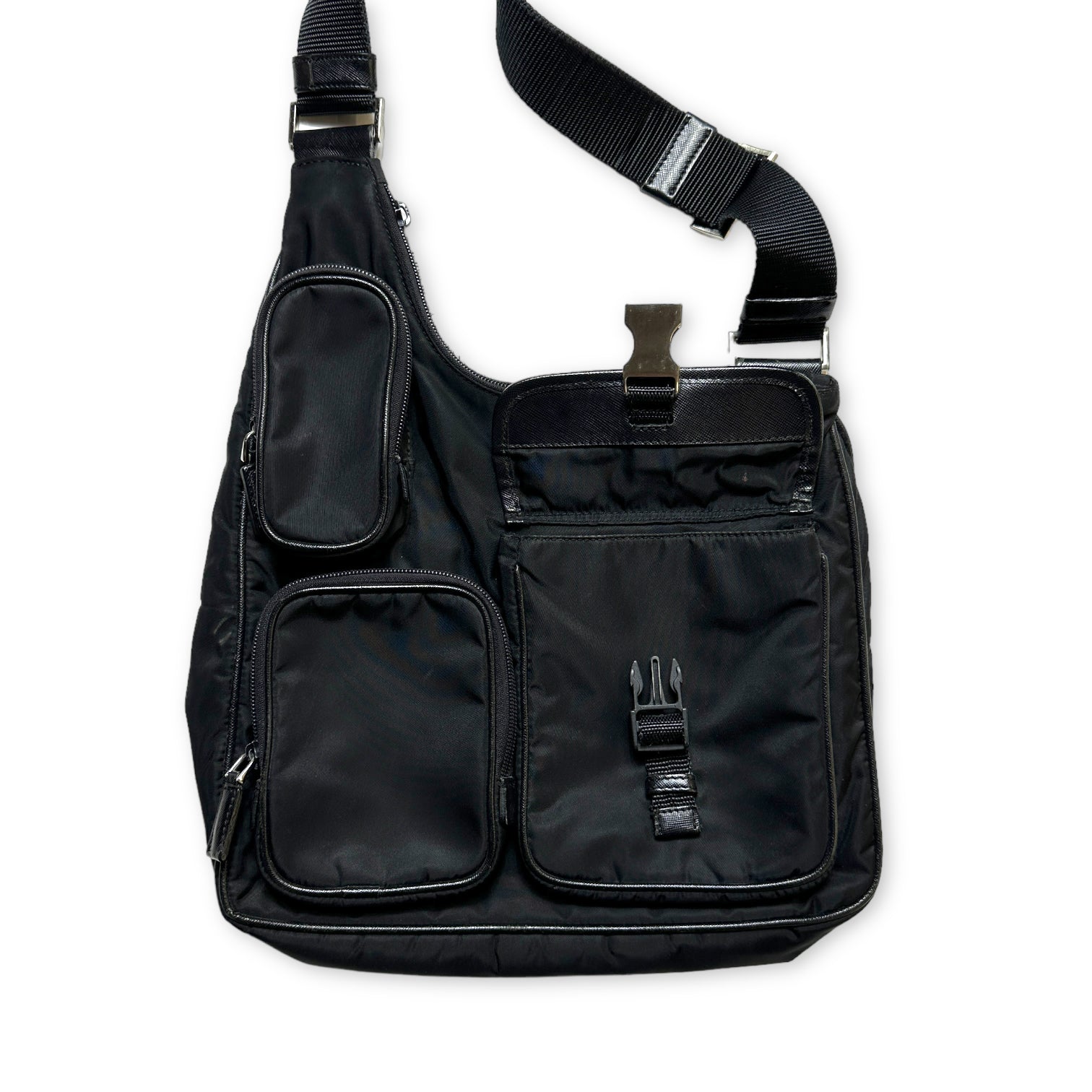 Prada multi pocket crossbody bag Clearance