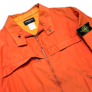1989 Stone Island Golf Orange Chore Jacket - Medium / Large