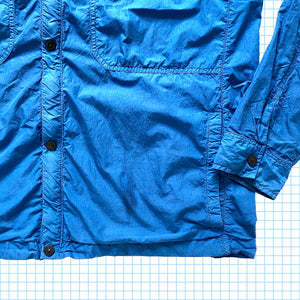 Stone Island Double Zip Pocket Nylon Metal Hooded Overshirt SS15’ - Extra Large / Extra Extra Large