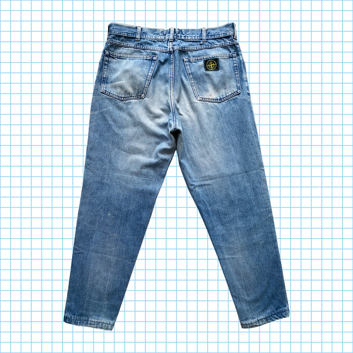Jeans Stone Island Denim vintage de la fin des années 90 - Taille 32/34 »