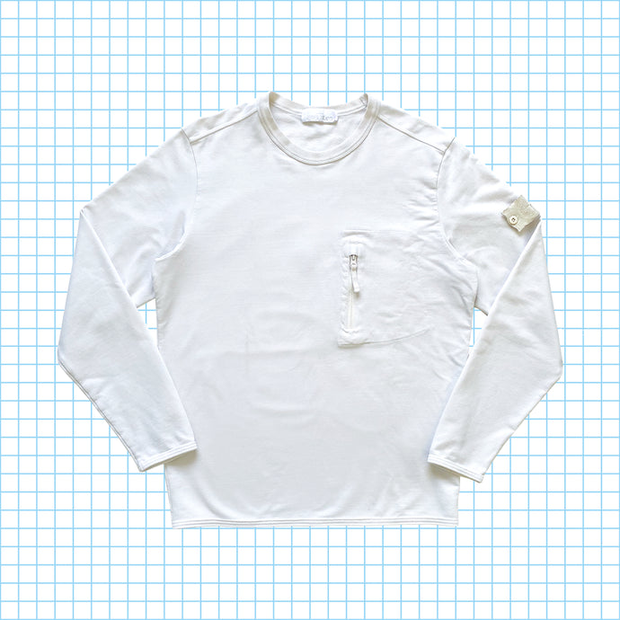 Stone Island White Ghost Crewneck SS17’ - Large