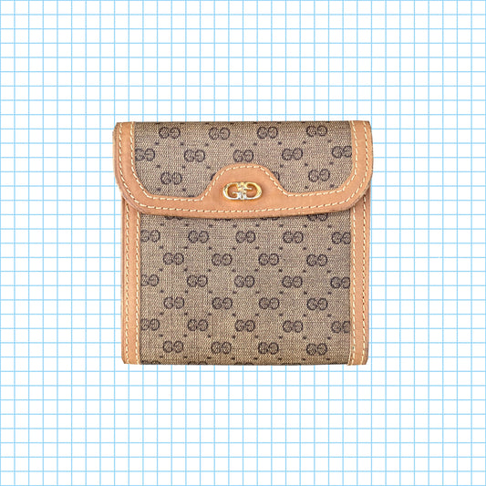 portefeuille Gucci authentique vintage des années 80