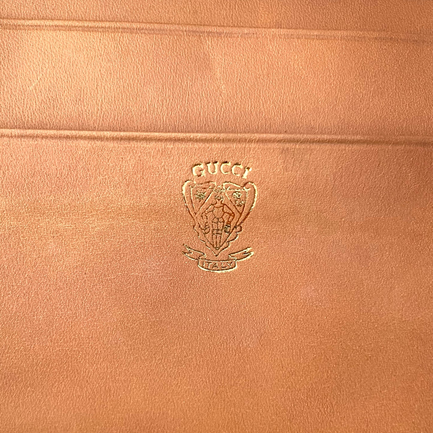 portefeuille Gucci authentique vintage des années 80