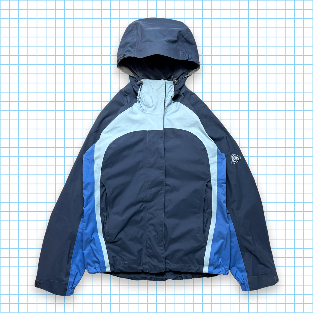 Nike ACG Split Panel Blue Storm-Fit Jacket Fall 03' - Medium