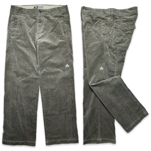 Nike ACG Stone Grey Cord Trousers - 34" Waist