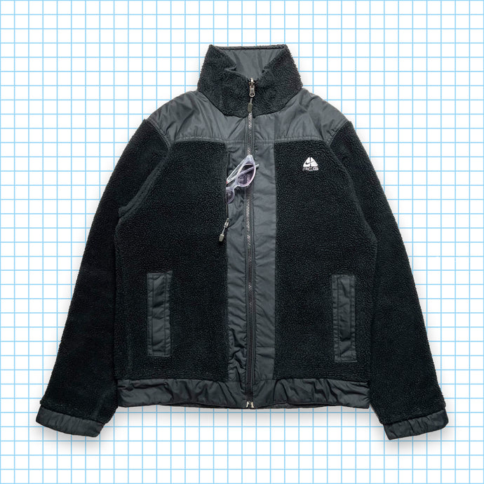 Nike ACG Fleece / Nylon Reversible Technical Jacket Fall 07' - Medium