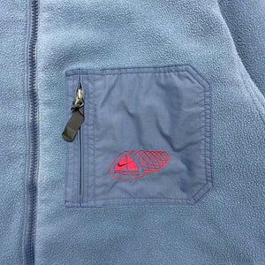Nike ACG Nylon / Fleece Reversible Jacket Fall 00' - Large / Extra Large