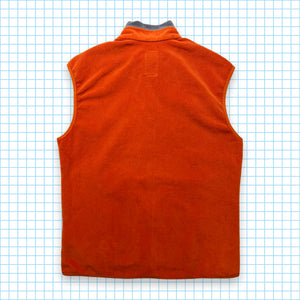 Nike ACG Burnt Orange Fleece Vest - Medium