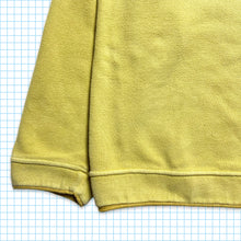 Load image into Gallery viewer, Vintage Stone Island Washed Yellow Crewneck AW95&#39; - Medium / Large