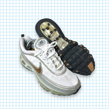 Load image into Gallery viewer, Nike AirMax 360 White/Gold 06&#39; - UK7