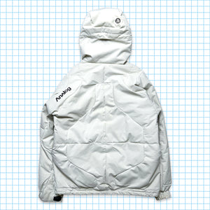 Analog Off-White Articulated Textured Down Jacket - Medium / Large