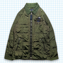 Carica l&#39;immagine nel visualizzatore di Gallery, Armani Jeans Forest Green Shimmer Jacket - Medium