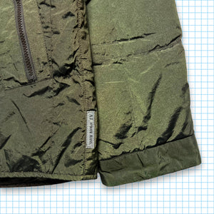 Armani Jeans Forest Green Shimmer Jacket - Medium