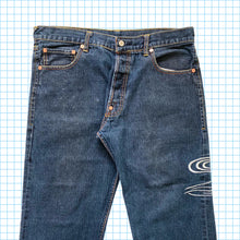 Load image into Gallery viewer, Evisu Koi Carp Embroidered Selvedge Denim Jeans - 34/36” Waist